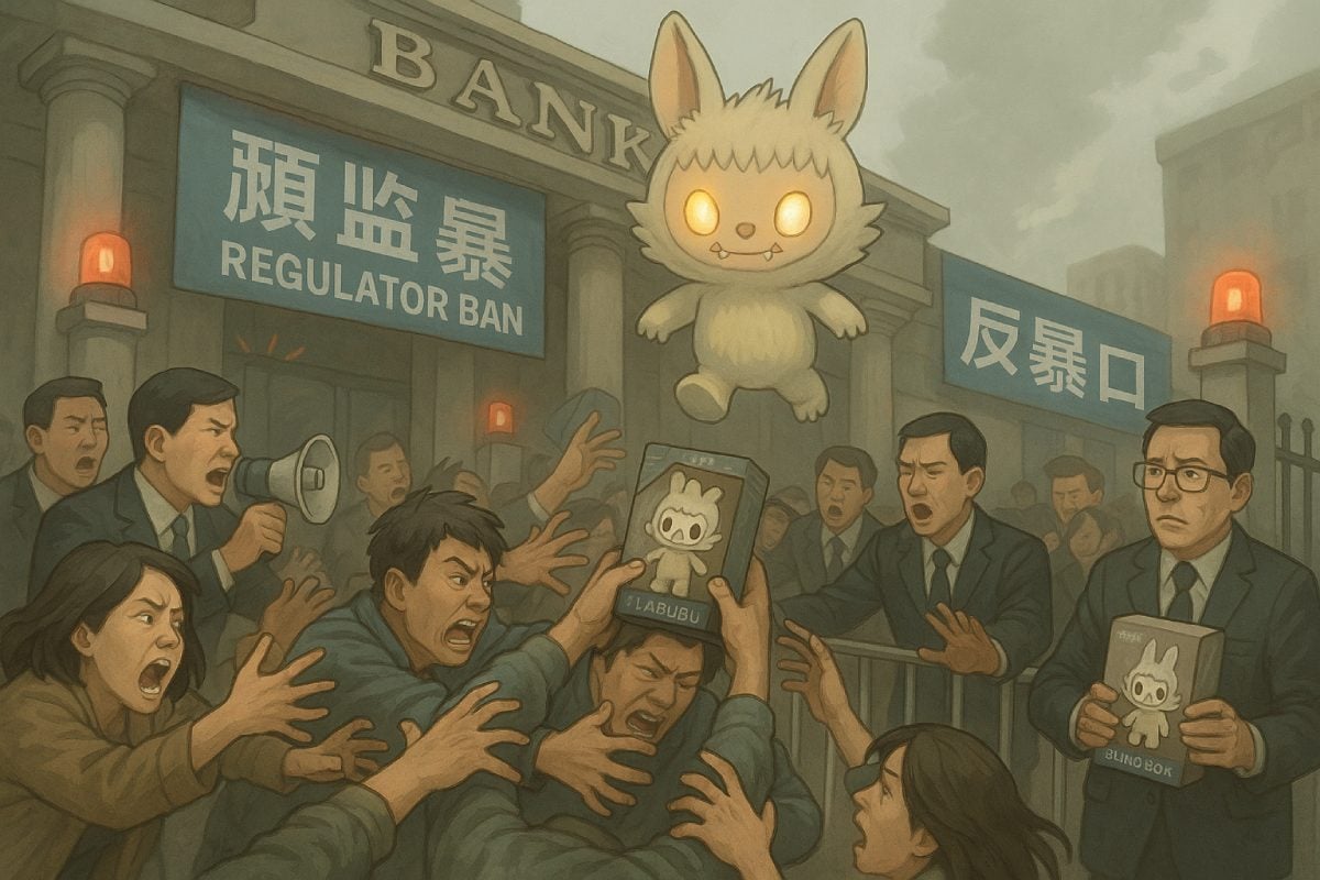 Chiny: stan umysłu. Banki rozdawały Labubu za lokaty, władze przerwały ten cyrk