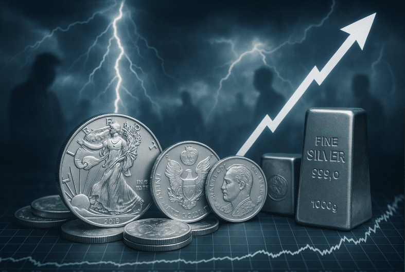 Rynek srebra na krawędzi napięć podażowych. Czy cena srebra wystrzeli?