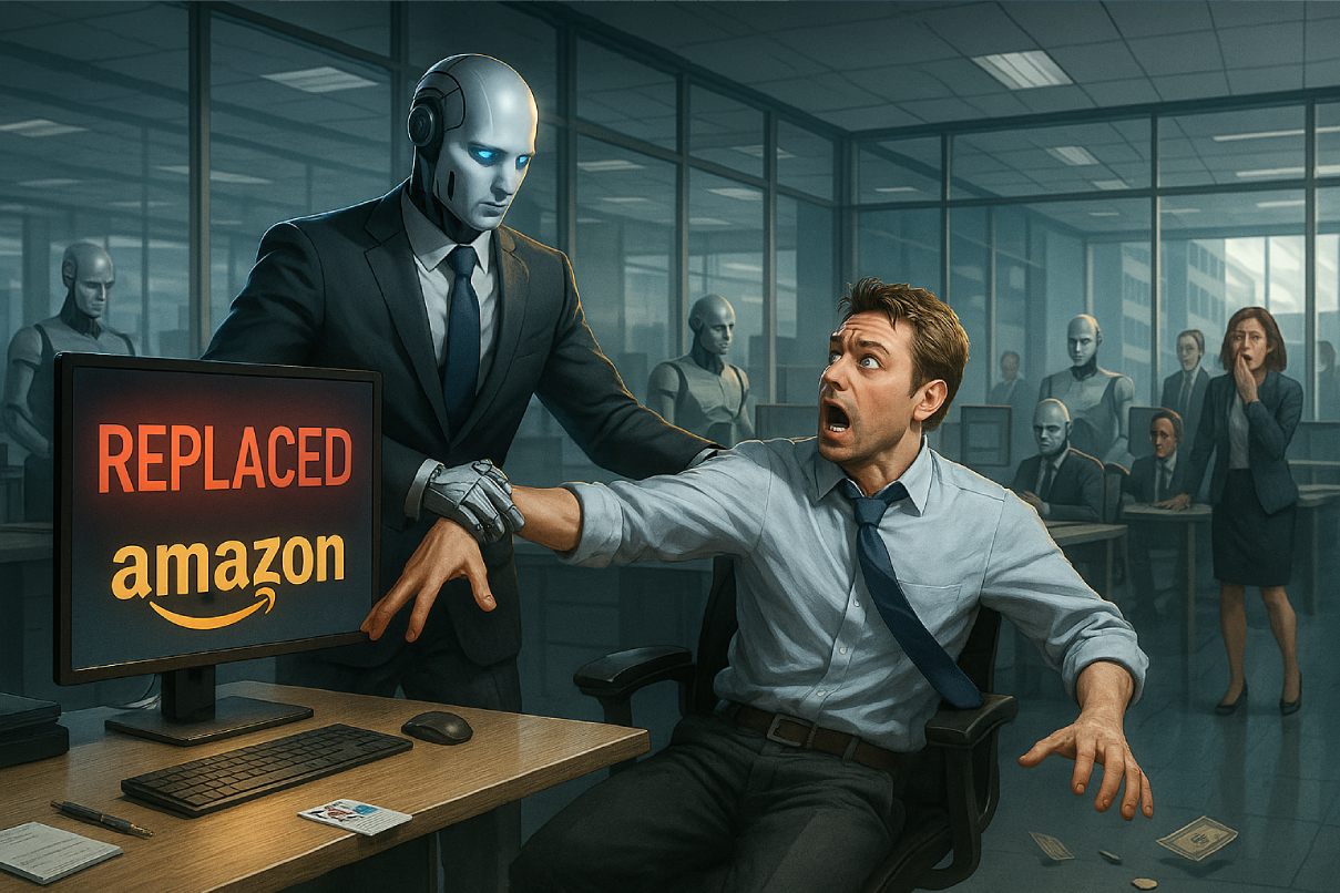 Amazon ujawnia brutalną prawdę o AI. „Będzie nas mniej” – zapowiada szef giganta