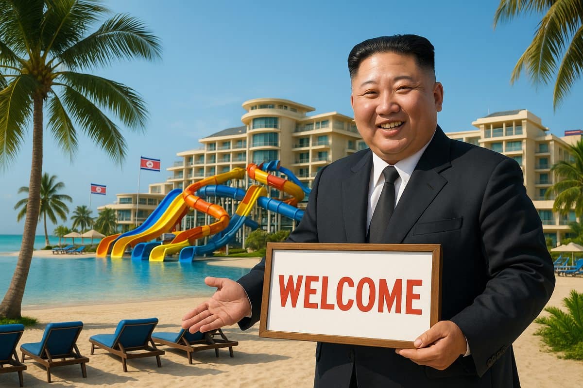 Plaże jak z Dubaju… w Korei Północnej?! Kim Dzong Un otwiera luksusowy kurort dla wybranych