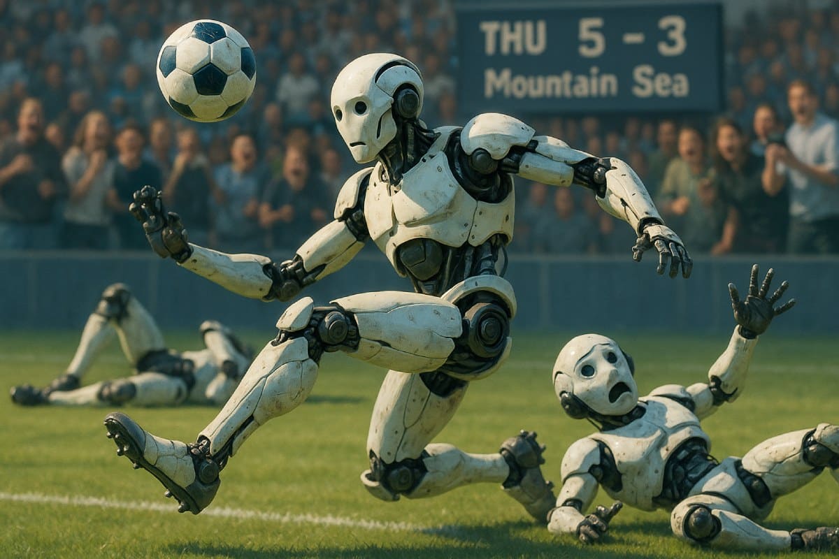 Koszmar, który właśnie się spełnia. Roboty już grają w piłkę, ale… jest nadzieja
