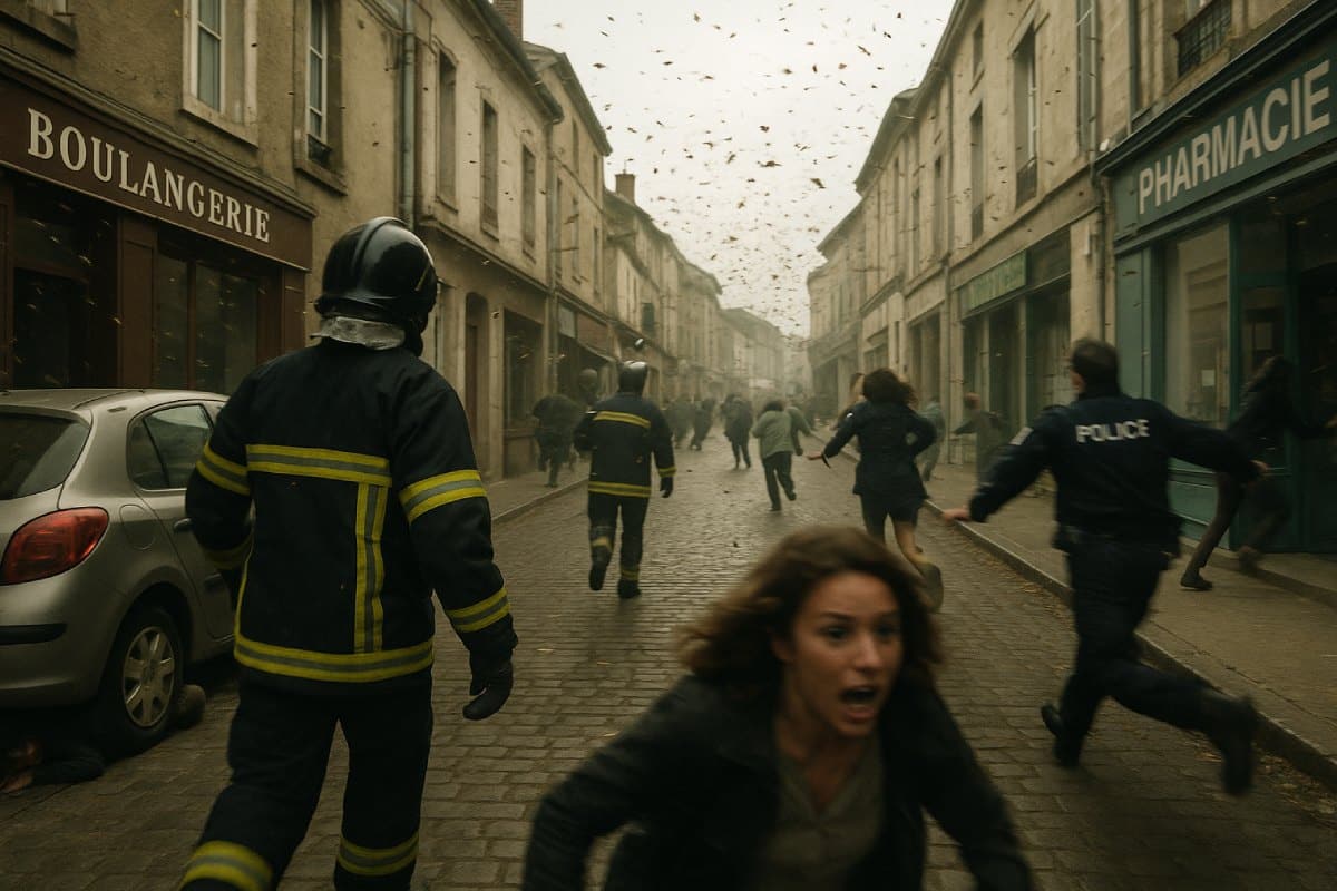 Sceny jak z horroru! Rój pszczół zaatakował miasto – 24 rannych, 3 osoby w stanie krytycznym