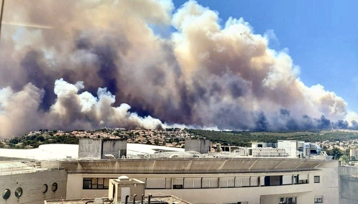 Francja i Hiszpania płoną. Lotnisko zamknięte, ludzie w panice. Ogień przejmuje władzę w Europie