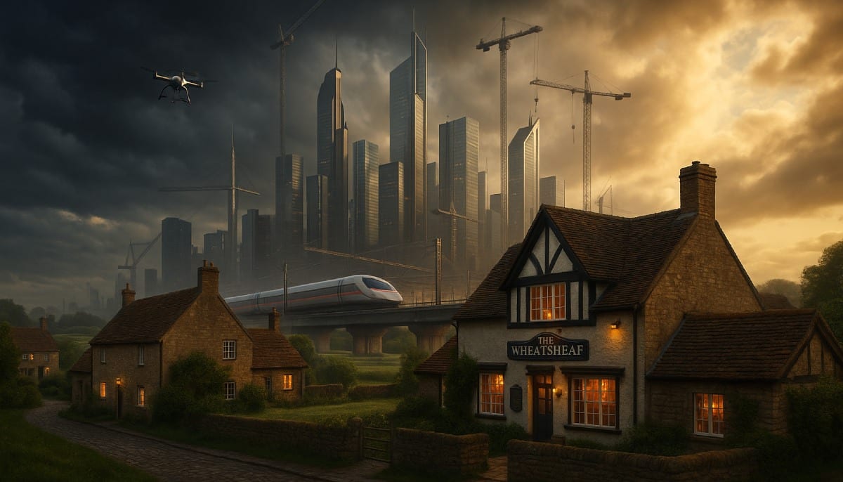 Rząd zamieni wieś z 600 mieszkańcami w kilkusettysięczną metropolię? Ludzie łapią się za głowy