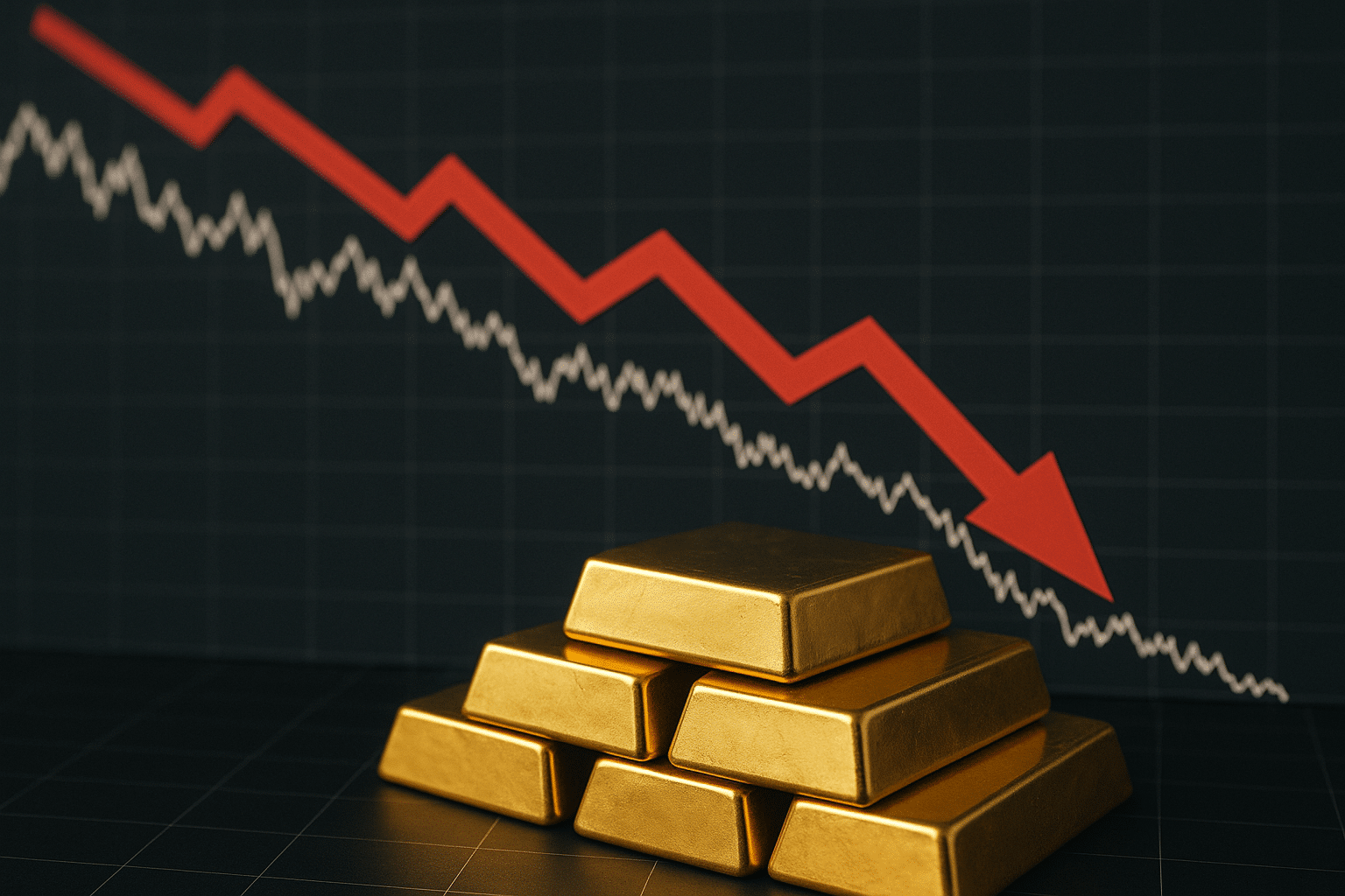 Złoto mocno traci! Ostatnie wypowiedzi Powella – nadzieje na wrześniową obniżkę stóp procentowych maleją!