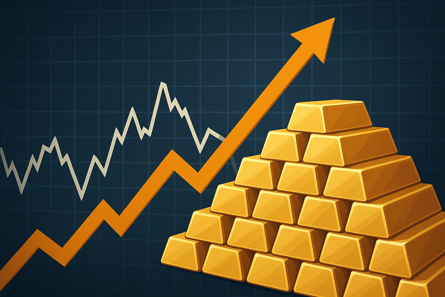 Czy czeka nas wystrzał złota? Oczekiwanie na niższe stopy procentowe