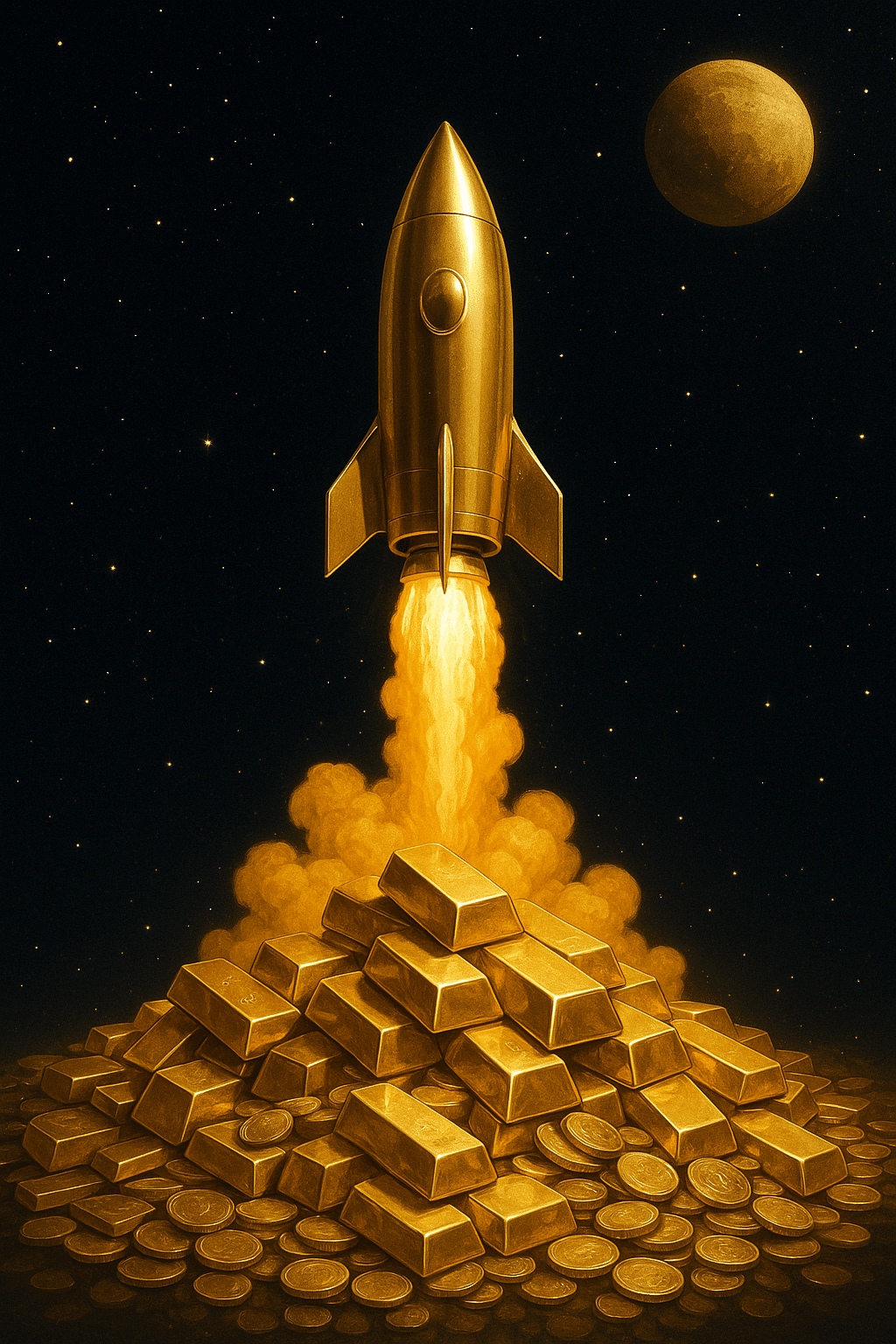 Złoto wystrzela w kosmos? Dlaczego banki centralne stawiają na kruszec