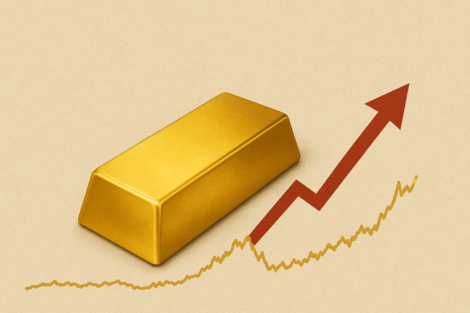Złoto z impetem przebija 3800 dolarów! Co dalej, kontynuacja trendu czy korekta?