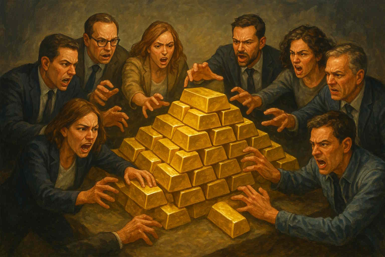 Zapomnij o bańce na złocie. Analitycy wieszczą 4900 USD, a banki centralne i ETF-y rzucają się na żółty kruszec