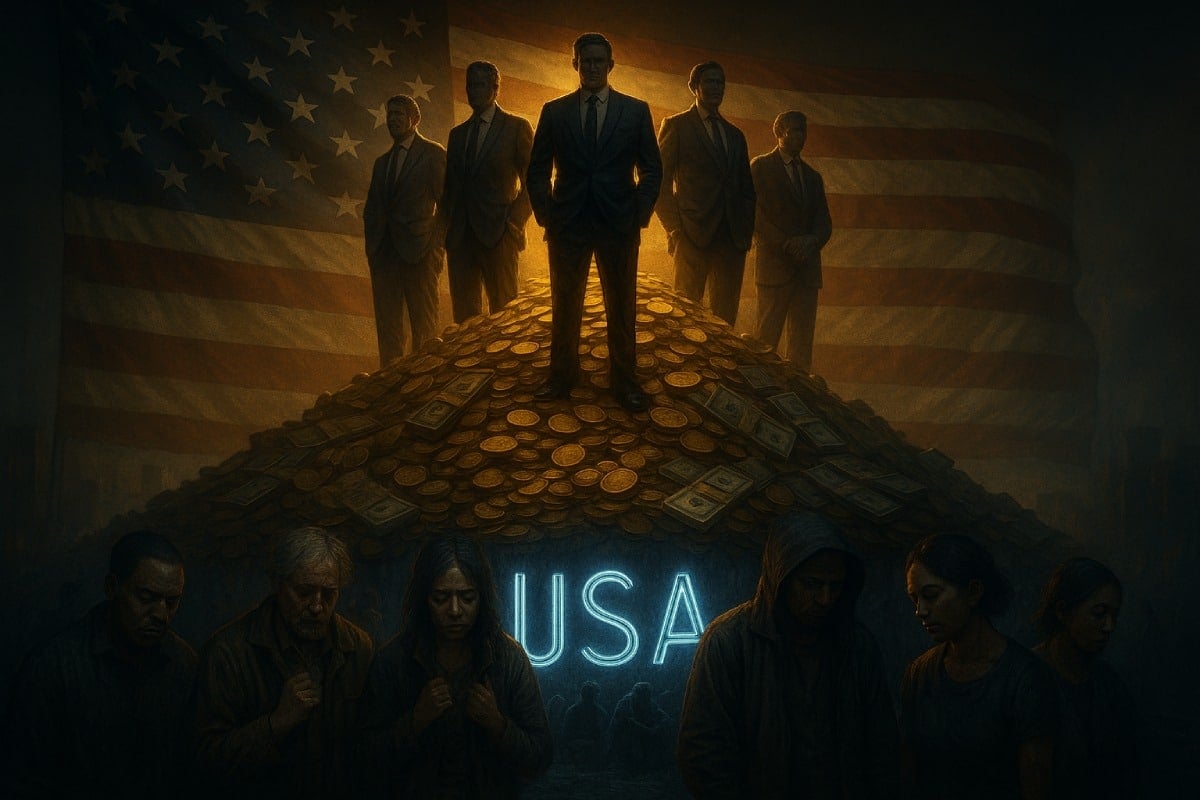 Dziesięciu miliarderów zbiło fortunę, 40% ludzi w USA żyje w ubóstwie. „To już feudalizm XXI wieku”