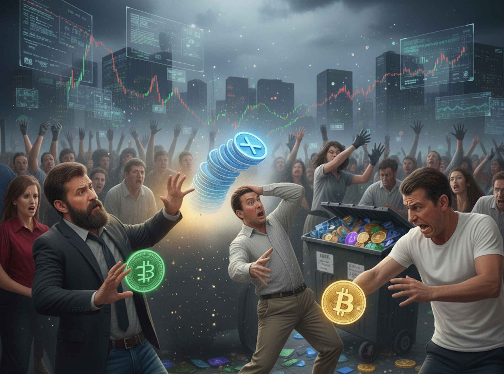 Wielka wyprzedaż kryptowalut trwa. Czy to oznacza krach, jakiego nie widzieliśmy od lat?