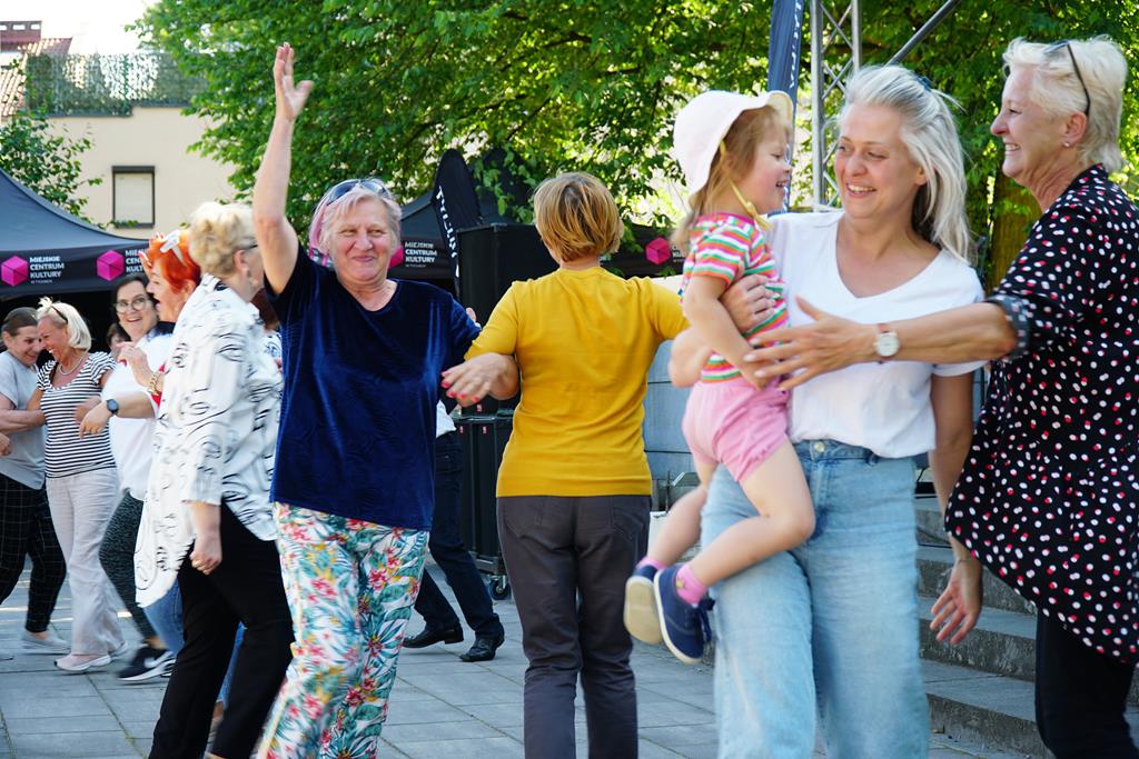 Tyska Senioriada w Parku Miejskim Solidarności