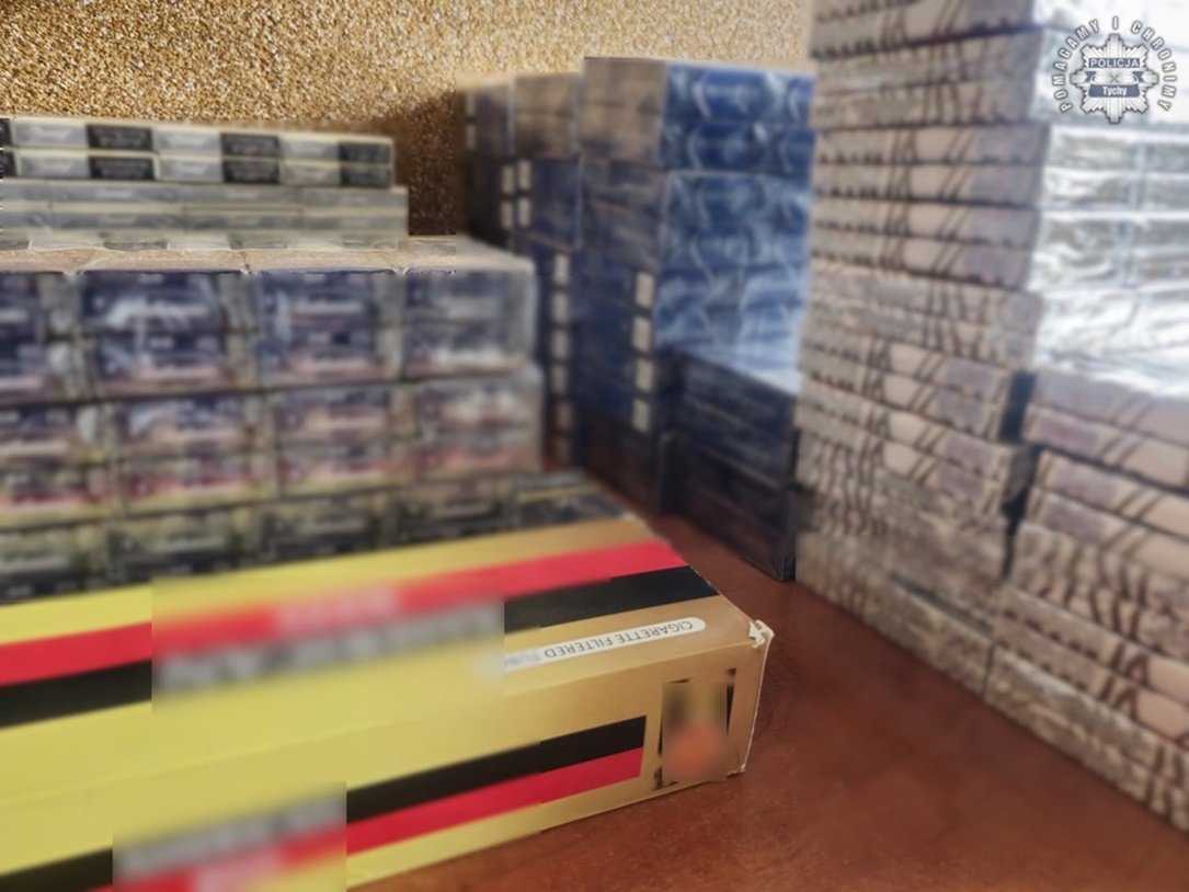 Zarzuty dla tyszan w sprawie m.in. kilkudziesięciu tysięcy nielegalnych papierosów