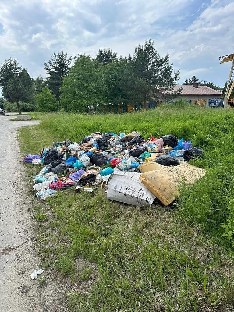 Strażnicy miejscy z Bierunia namierzyli właściciela porzuconych śmieci