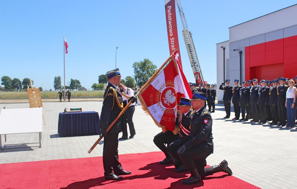 [FILM, ZDJĘCIA] Otwarto Jednostkę Ratowniczo-Gaśniczą w Bieruniu