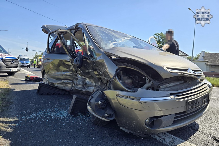 Tragedia na Drodze Krajowej nr 1. W wypadku zginęła jedna osoba