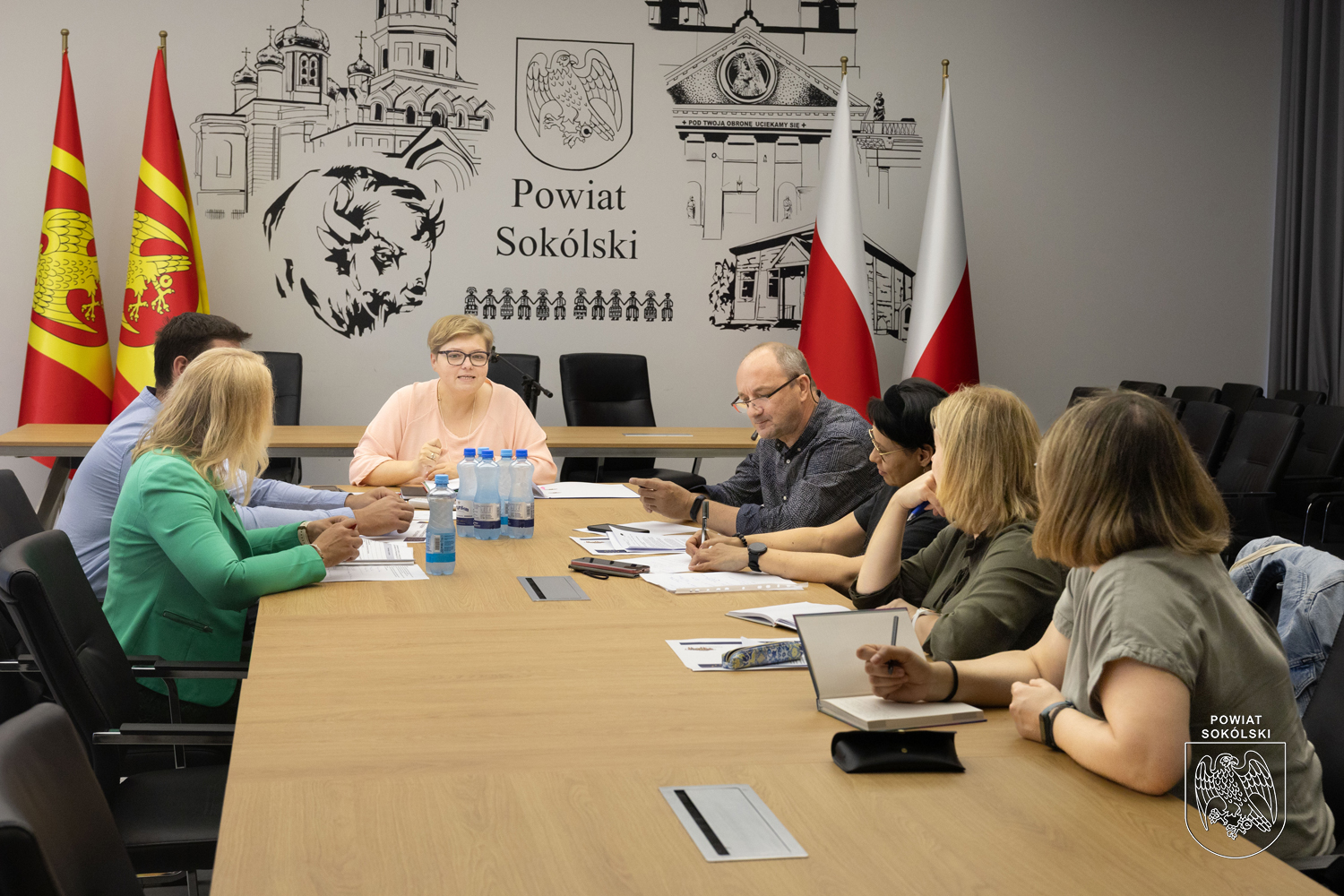 Spotkanie organizacyjne szkół uczestniczących w projekcie „Kształcenie dualne przyszłością szkolnictwa zawodowego w Powiecie Sokólskim”.
