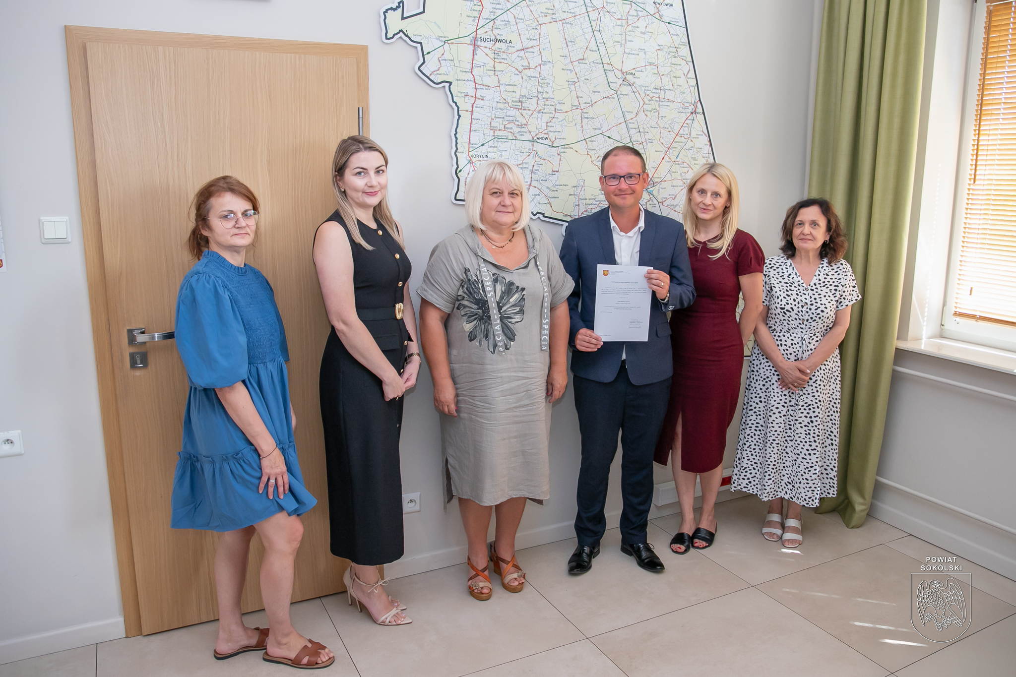 Zimno i padający z nieba deszcz nie przeszkodziły w święcie plonów w nadgranicznym miasteczku.