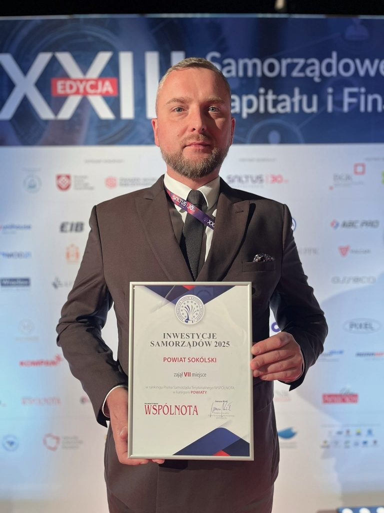 Powiat Sokólski wśród liderów inwestycji samorządowych w Polsce.