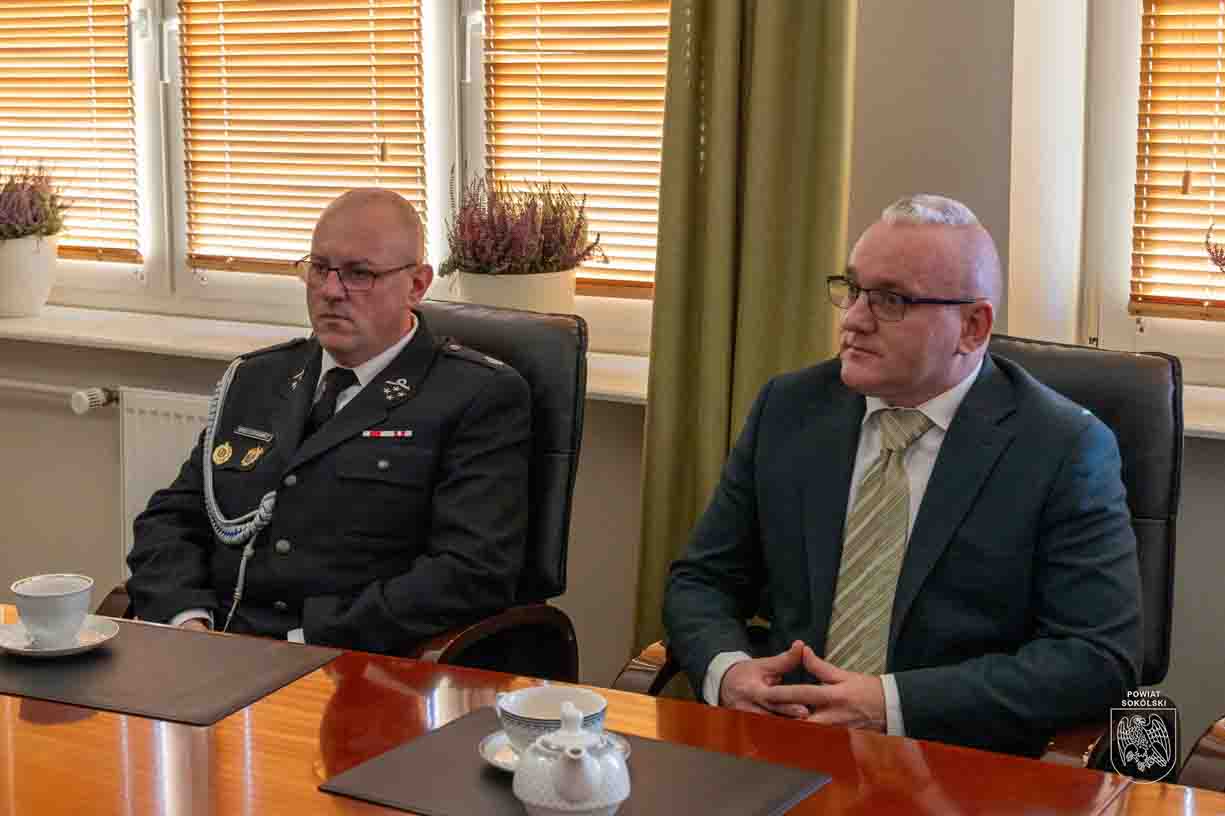 Nowe mundury dla druhów z OSP Krynki.