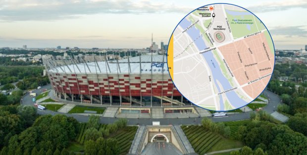 Legia Warszawa vs. Pogoń Szczecin w finale Pucharu Polski. Utrudnienia przez mecz na PGE Narodowym