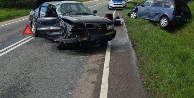 Wypadek w Sarnakach. Pięć osób zostało rannych [UTRUDNIENIA]