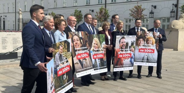 Ruszyła kampania profrekwencyjna „Głosujemy na 100%”