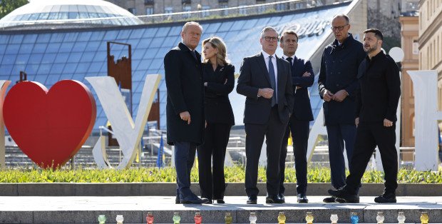 Europejscy przywódcy pojechali do Kijowa. Wśród nich jest premier Polski Donald Tusk