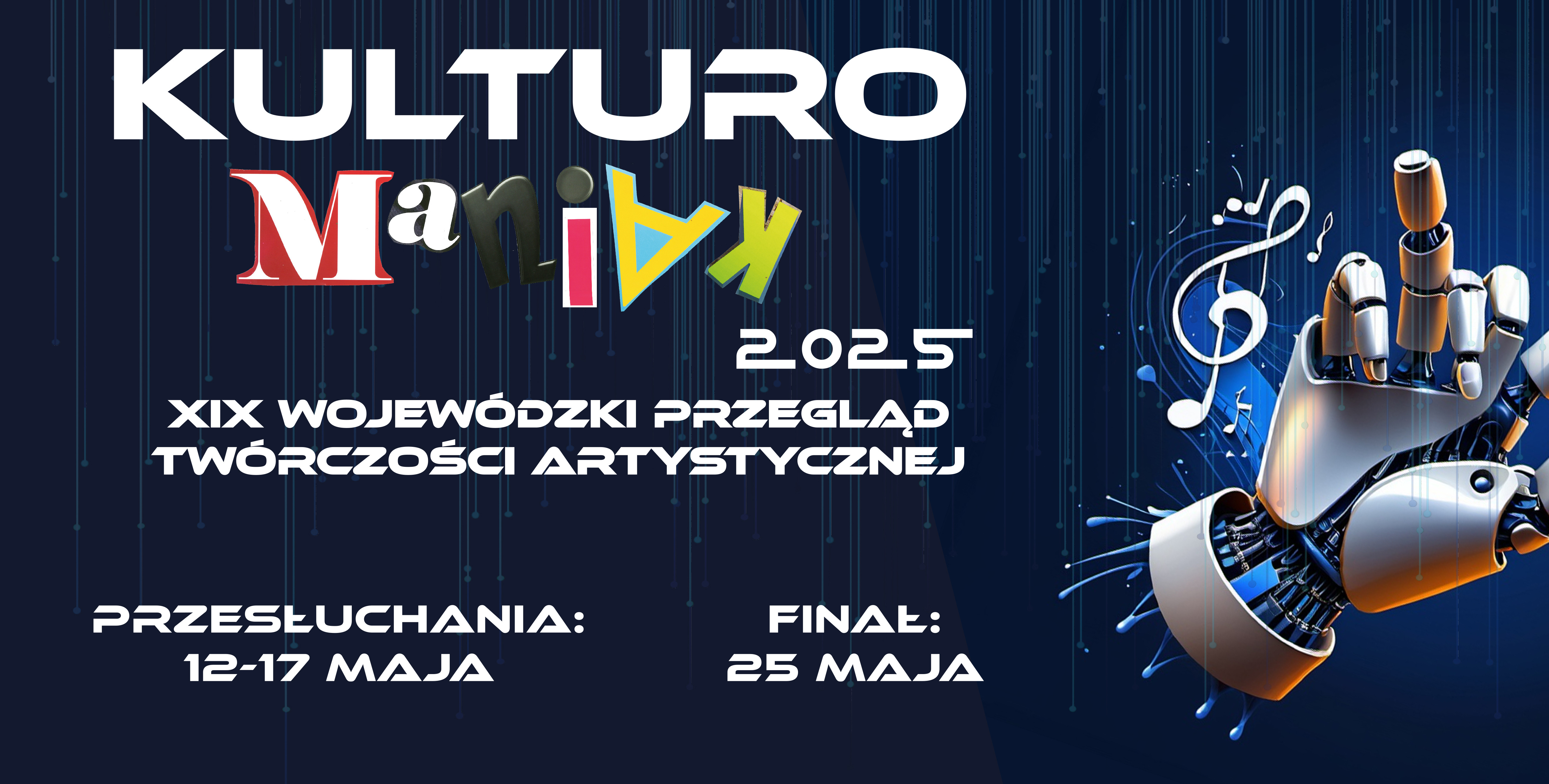 II etap XIX Wojewódzkiego Przeglądu Twórczości Artystycznej "Kulturomaniak 2025"