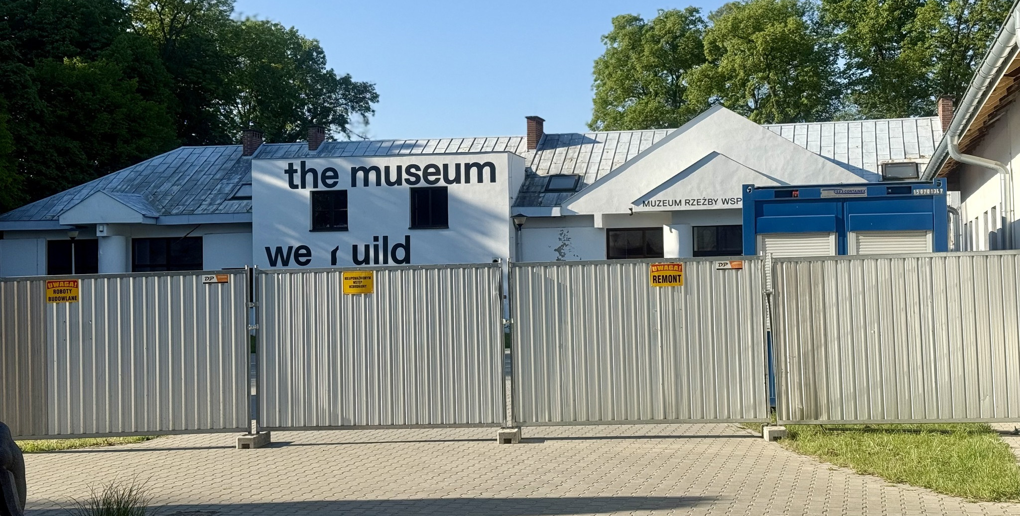 Ruszył remont Centrum Rzeźby Polskiej w Orońsku. Co się zmieni?