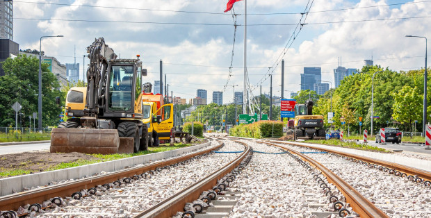 Tramwaje wracają na al. Jana Pawła II. Koniec remontu na wiadukcie przy Arkadii