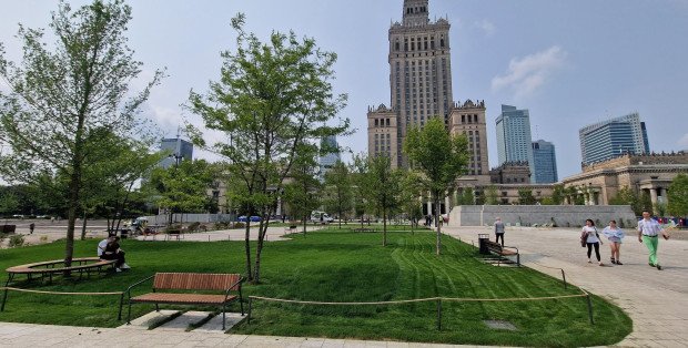 Plac Centralny oficjalnie otwarty. Wielka impreza przed PKiN