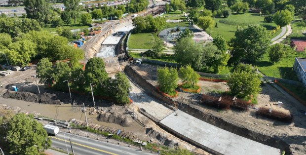 Zmiany ruchu wokół Dworca Zachodniego. Ruch przełożony na drugą nitke Alej