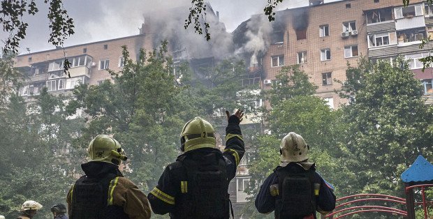 Największy atak Rosji na Charków od początku wojny