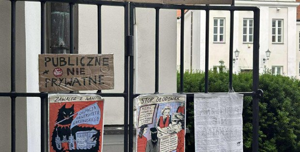 Protest studentów UW. W tym tygodniu rozmowy z ministerstwem nauki