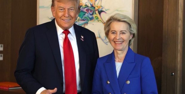 Szczyt G7. Szefowa KE po rozmowie z D. Trumpem: przyspieszymy prace nad umową handlową