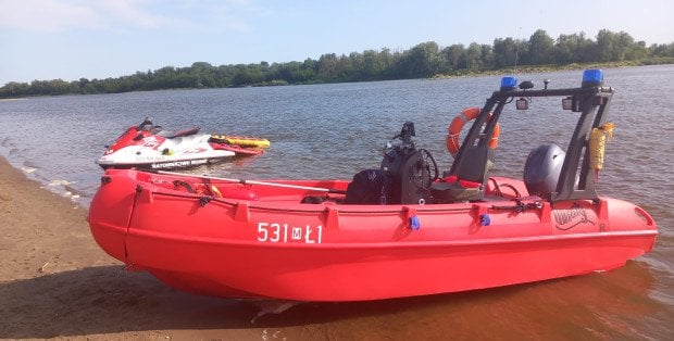 Tragiczny początek lata. W Wiśle na Mazowszu utonął młody mężczyzna