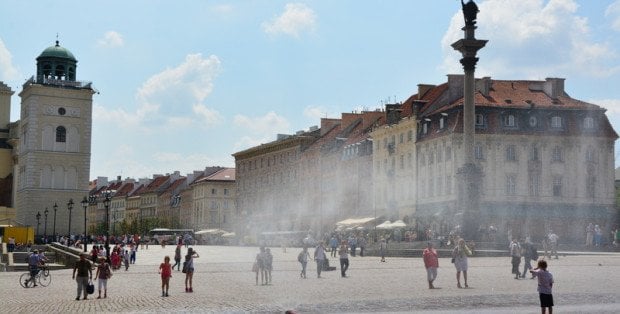 Upał na Mazowszu. IMGW wydał alert, w prognozach również burze