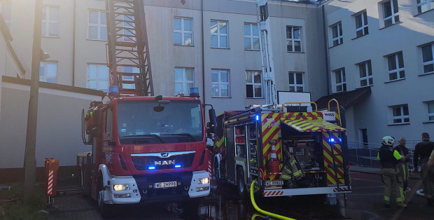 Śledztwo ws. pożaru szkoły w Grodzisku Mazowieckim umorzone