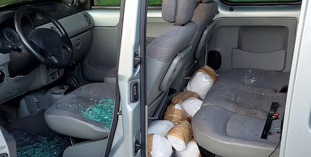 Amfetamina o wartości ponad 20 mln zł w bagażniku auta