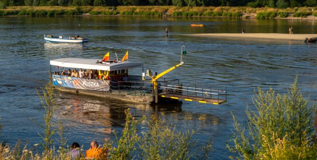 Bez promów na Wiśle choćby do końca tygodnia. Wody w rzece jest za mało