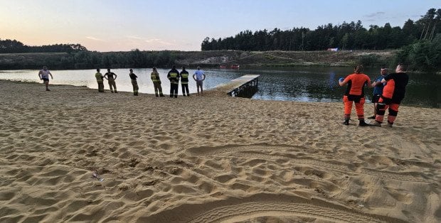 Ciało mężczyzny na kąpielisku koło Garwolina. To już czwarte utonięcie w ten weekend