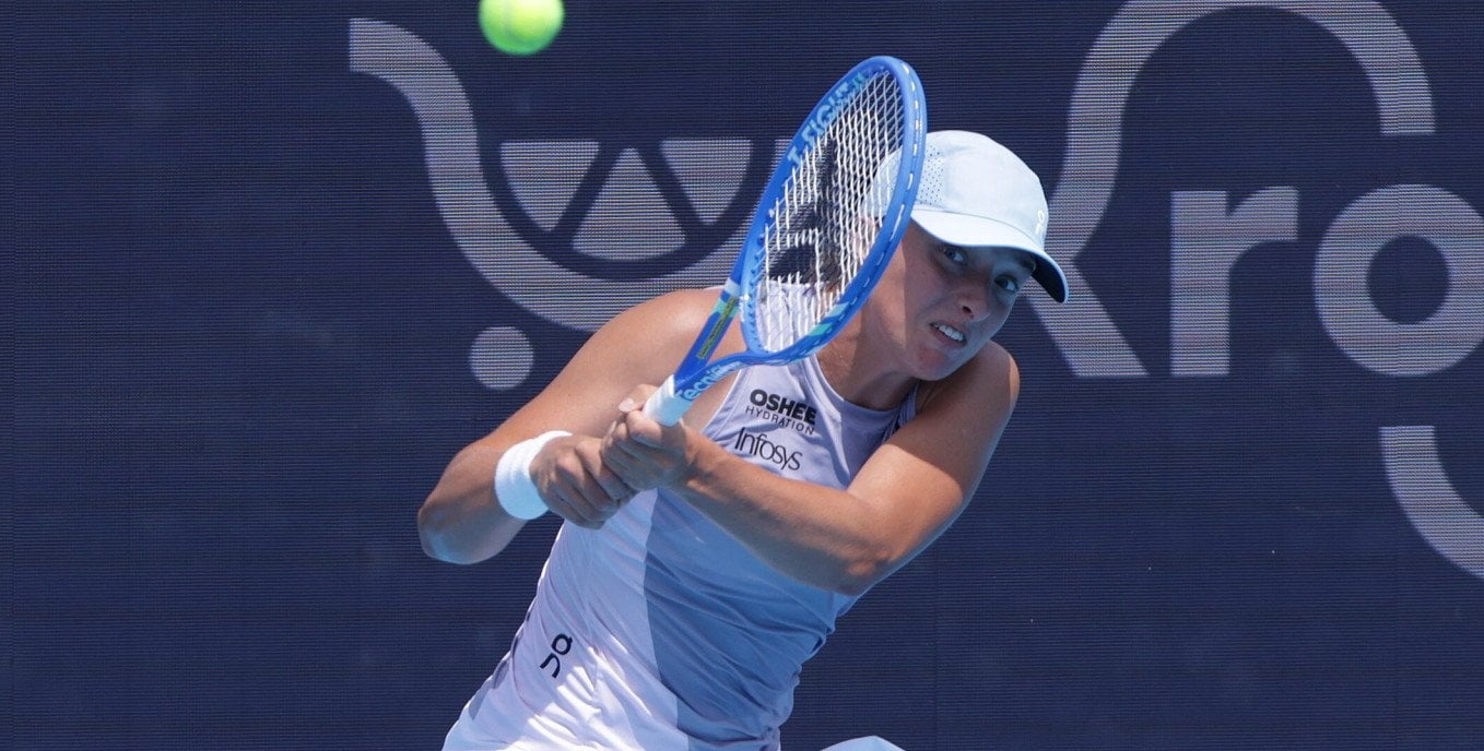 Iga Świątek w finale turnieju WTA 1000 w Cincinnati. Wygrała z Jeleną Rybakiną