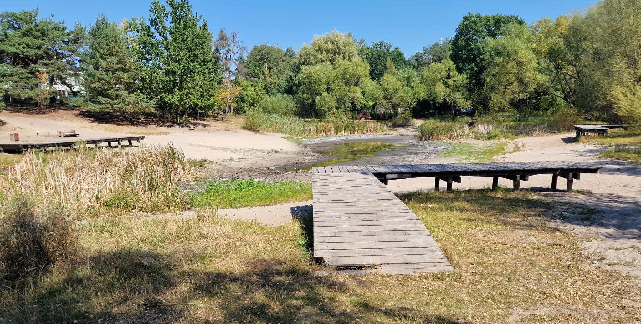Jeziorko Morskie Oko w warszawskim Wawrze zupełnie wyschnie?