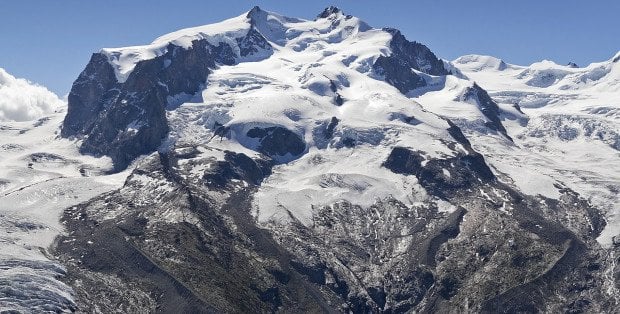 Polski alpinista zginął na lodowcu Monte Rosa w Szwajcarii