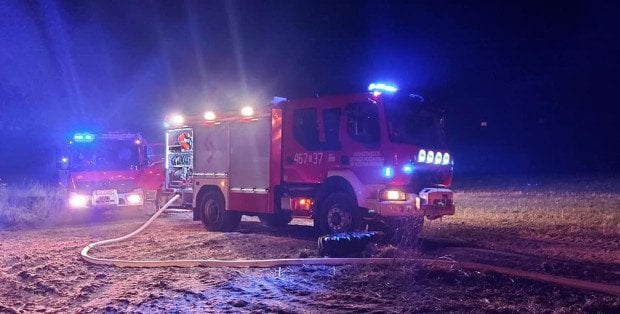 Eksplozja na Lubelszczyźnie. Na pole kukurydzy spadł niezidentyfikowany obiekt