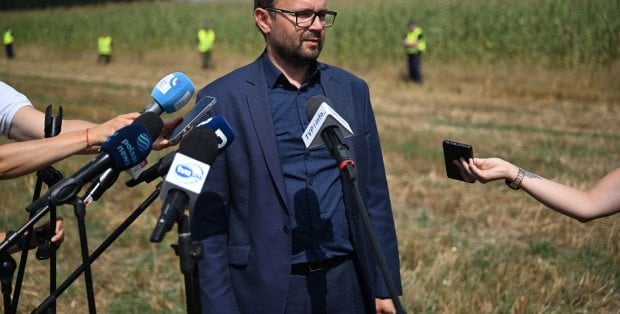 Eksplozja w Osinach. Prokuratura: dron prawdopodobnie przyleciał z Białorusi