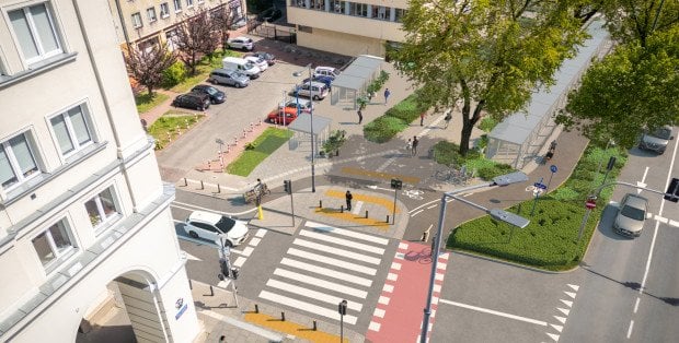 Nowa droga rowerowa i więcej zieleni. Al. Jana Pawła II do przebudowy