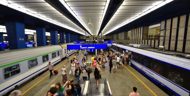 Kilka dni bez pociągów na Dworcu Centralnym. PKP planuje prace remontowe