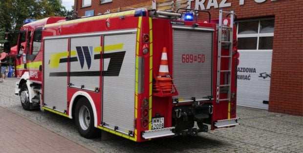 Pożar na Mokotowie. Strażacy znaleźli zwęglone ciało